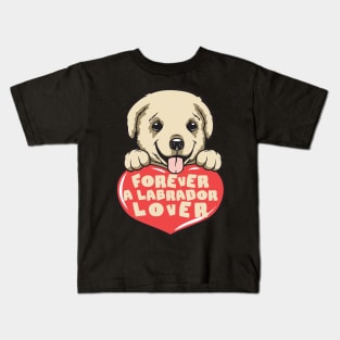 Forever A Labrador Lover Kids T-Shirt